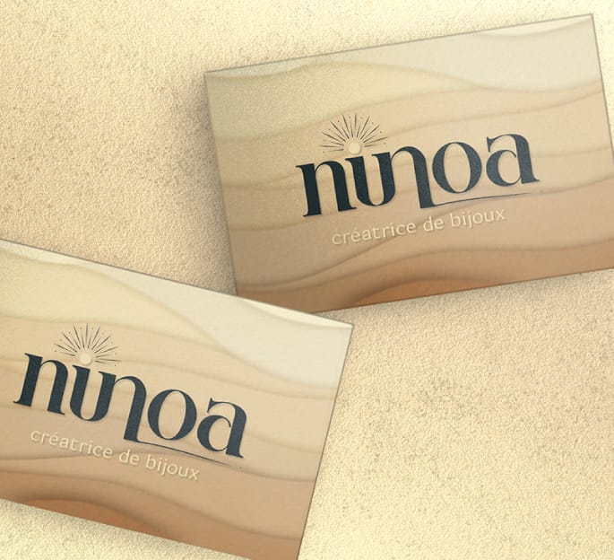 identite visuelle de ninoa réalisé par Studio Lob